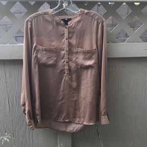 H&M long sleeve blouse